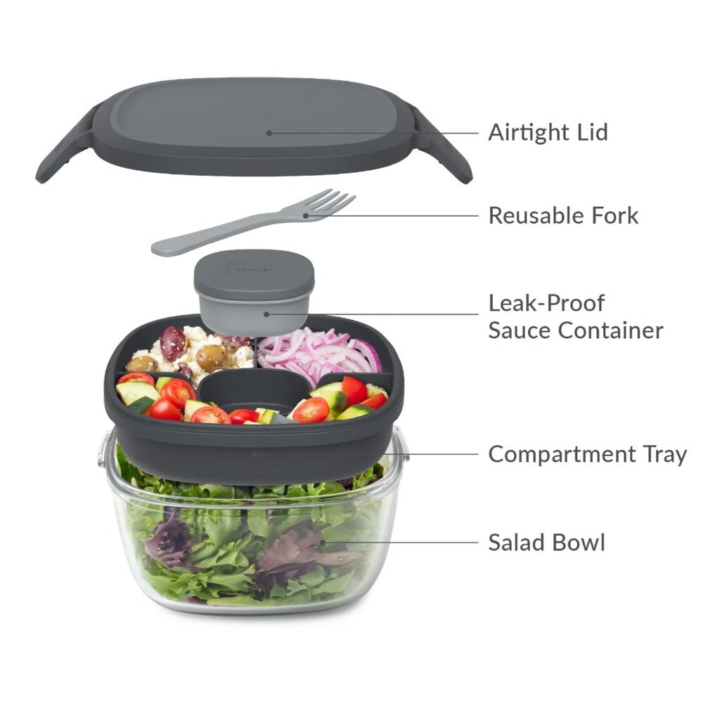 Bentgo Glass Salad Container - Picture 9 of 12